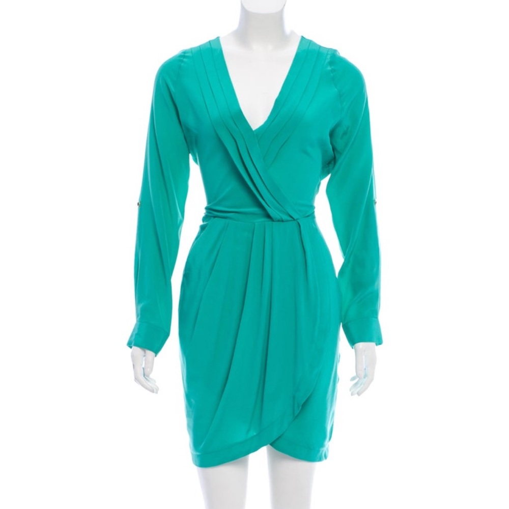 Yumi Kim Teal Long Sleeve Dress